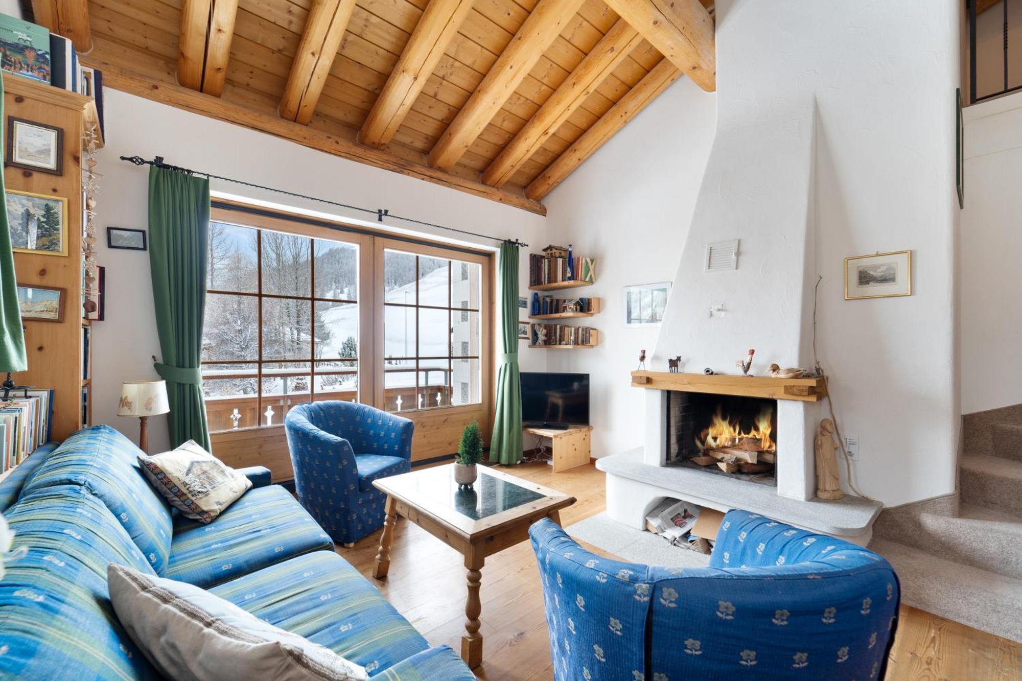 Chalet St Moritz Madulain エクステリア 写真